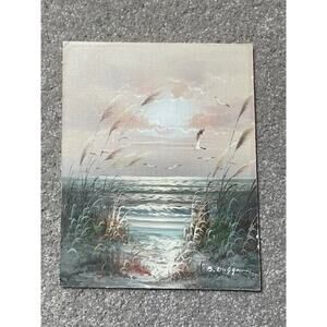 Bernard Duggan Painting on Canvas on a Board 8x10